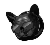 Generic Couvercle Universel de Bouton de Démarrage de Voiture 5x5x5cm pour la Plupart des Véhicules, Protecteur de Bouton d'arrêt de Démarrage de Moteur en ABS Noir, Accessoire de Décoration (BLACK)