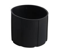 Generic Couvercle Universel étanche en Silicone pour Appareil Photo SLR, Support de Capuchon D'objectif Antichoc pour Protection D'objectif D'appareil Photo SLR 65-110mm Noir 2,0 Pouces