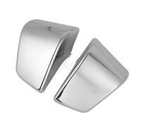 Generic Couvercles de Carénage du Panneau Latéral de Batterie de Moto, Look Classique, pour Shadow ACE VT400 VT750 1997 - 2003 avec Surface Chromée (SILVER)
