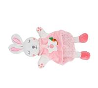 Generic Couverture de Jouet en Peluche de Marionnette à Main de bébé de Lapin Mignon, Lavable en Machine pour Le Berceau de Sieste et la Récréation
