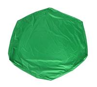 Generic Couverture de Jouets de Sable de Bac à Sable Hexagonale, Couverture de Piscine étanche avec Cordon de Serrage pour Jardin Extérieur, Protège Les Bacs à de la Poussière et de la Pluie, (Green)