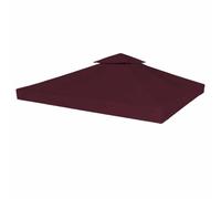 Generic Couverture de Tonnelle, Tonnelle Toutes Saisons, Tissu Polyester, Revêtement PVC pour Terrasse Extérieure, Jardin et Arrière-Cour (3x3 mètres)