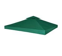 Generic Couverture de Tonnelle, Tonnelle Toutes Saisons, Tissu Polyester, Revêtement PVC pour Terrasse Extérieure, Jardin et Arrière-Cour (3x3 mètres)