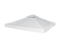 Generic Couverture de Tonnelle, Tonnelle Toutes Saisons, Tissu Polyester, Revêtement PVC pour Terrasse Extérieure, Jardin et Arrière-Cour (3x3 mètres)