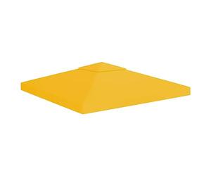 Generic Couverture de Tonnelle, Tonnelle Toutes Saisons, Tissu Polyester, Revêtement PVC pour Terrasse Extérieure, Jardin et Arrière-Cour (3x3 mètres)