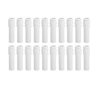 Generic Couvre-bougies E12, 20 Pièces, Remplacement de Conception de Goutte de Cire de Simulation pour Luminaires de Lustre, Matériau ABS Durable