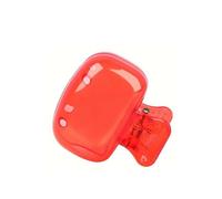 Generic Couvre-têtes de brosse à dents colorés, portables et durables avec capuchons de protection, clip en plastique portable pour la maison, la salle de bain, l'école, le camping, les affaires, 4,5