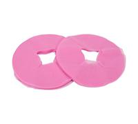 Generic Couvre-visage de Massage Jetable en Tissu Non tissé Doux Rond Rose pour Salon de beauté, Ensemble de 100 Pièces