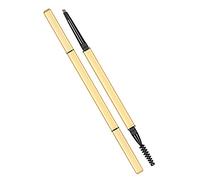Generic Crayon à Sourcils Cosmétique à Double Tête, Durable, Taches, pour Sourcils Définis, Plastique de Fête de Performance (Couleur café clair)