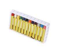 Generic Crayons Colorés pour Peinture du Visage, Ensemble de 12 Couleurs, Haute qualité, Lisses, Adaptés à la Peinture du Corps et du Visage, Stimulant L'imagination des Enfants