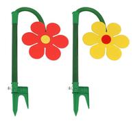 Generic Crazy Spin Arroseur en forme de fleur Dancing Daisy Sprinkler 720 Spray d'eau rotatif Jardin Décor Outil d'arrosage