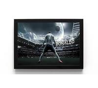 Generic Cristiano Ronaldo - Cadre A5 - Légende du football Meilleur Sport Premier League Print Poster Wall Art Photo