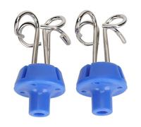 Generic Crochets pour Poteaux, 2 Pièces, Support de Perfusion en Métal, 13Mm/23Mm, Clip Vertical Antirouille pour Sacs et Fournitures