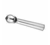 Generic Cuillère à Glace Antigel Légère et Facile à Utiliser, en Alliage D'aluminium, Argent Mat, 1.6 Pouces, pour Bar et Restaurant (#3)