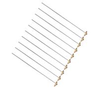 Generic Cuillère en Laiton de Laboratoire Résistante aux Hautes Températures pour Brûler des Substances Solides, 10 Pièces pour des Expériences de Chimie