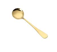 Generic Cuillères de Service, Cuillères de Service pour Buffet à Soupe en Acier Inoxydable avec une à Poignée Longue Confortable en Acier Inoxydable épais pour Manger des Choses comme la Soupe, le