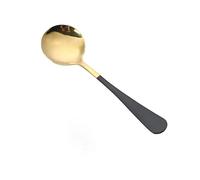 Generic Cuillères de Service, Cuillères de Service pour Buffet à Soupe en Acier Inoxydable avec une à Poignée Longue Confortable en Acier Inoxydable épais pour Manger des Choses comme la Soupe, le