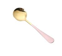 Generic Cuillères de Service, Cuillères de Service pour Buffet à Soupe en Acier Inoxydable avec une à Poignée Longue Confortable en Acier Inoxydable épais pour Manger des Choses comme la Soupe, le