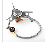 Generic Cuisinière à Gaz d'extérieur, Cuisinière à Gaz Fendue en Acier Inoxydable avec Allumage électrique pour la Randonnée