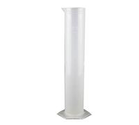 Generic Cylindre de Mesure en Plastique Durable de 250ml, Outil à échelle Claire pour des Lectures Précises, adapté aux Expériences Industrielles et Domestiques (250ml)