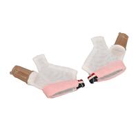 Generic D'arrêt de Succion du Pouce, Protection Souple et Réglable pour Enfants, Protège-pouce en Silicone Efficace, 1 Paire pour 10 à 18 Mois (PINK)