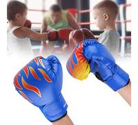 Generic de Frappe pour Enfants, Fermeture à Crochet et Boucle, pour Muay Thai et Kickboxing, 3 à 12 Ans, Options de Couleur, 1 Paire (#3)