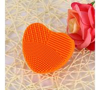 Generic de Nettoyage Cosmétique en Silicone 7 Couleurs, épurateur Durable et Flexible pour Brosse à Main, Tampon de Lavage pour le Visage et les Pinceaux de Détail, adapté aux Amateurs de