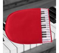 Generic de Nettoyage en Microfibre pour Instrument de Musique, Accessoire de Piano Doux pour un Nettoyage Facile du Clavier de Piano, Parfait pour les Musiciens et les Amateurs de