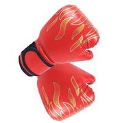 Generic de Sac de Boxe, de Boxe pour Enfants en PU, Poignée Confortable, élargissement du Pouce pour Muay Thai (Rouge)