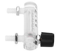 Generic Débitmètre de Gaz Acrylique Transparent -2, Vanne de Contrôle Précise avec capacité de 0 à 3lpm pour Usage Industriel D'oxygène et D'air