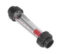 Generic Débitmètre de Liquide, Conception de Tube en Plastique ABS Durable de Haute Précision pour la Mesure de L'eau 0,6-6 M³/h