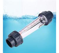 Generic Débitmètre de Liquide LZS-25, Outil de Mesure de Liquide de Type Tube de Haute Précision pour la Mesure du Débit de 60-600L/H en Plastique ABS