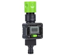 Generic Débitmètre D'eau Numérique, en Temps Réel de Haute Précision pour L'ingénierie de L'arrosage du Jardin, Matière Plastique