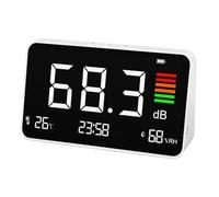 Generic Décibelmètre Sonomètre Détecteur de Bruit avec écran LCD rétroéclairé Précision DBA ± 1,5 DBA pour la Maison, le Bureau, L'école, L'usine