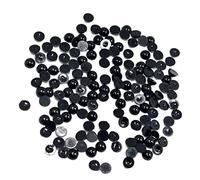 Generic Demi-perles, Perles à Dos Plat, Perles pour Loisirs Créatifs, Perles En Plastique pour Projets DIY, Scrapbooking, Nail Art, Artisanat et Décoration In, 8mm 150pcs