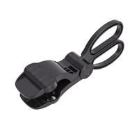 Generic Dénoyauteur pour cerises avec double ouverture, portable, pour dénoyauter le noyau de cerise, pour pâtisserie, chefs domestiques, matériau ABS Premium, 18,5 x 7,5 x cm (noir)