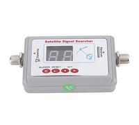 Generic Détecteur de Satellite Numérique Portable, Mesureur de Force du Signal avec Amplificateur intégré pour Une Utilisation Facile pour Les Voyageurs en Camping-Car, Matériau ABS