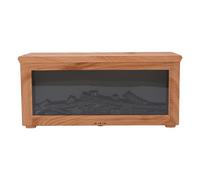 Generic Diffuseur D'aromathérapie Bonfire avec Un Design Ultra Silencieux pour Les Jeux de Yoga dans la Chambre à Coucher, Diffuseur D'huiles Essentielles à Flamme de 280 ML pour la Relaxation de