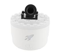 Generic Diffuseur, Machine d'aromathérapie à Huile Essentielle de Parfum USB Diffuseur Essential avec Une Couleur LED FOCH Mist HUMIDIFICATE (White)
