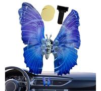 Generic Diffuseur papillon - Diffuseur de voiture avec clips papillon - Désodorisant de voiture - Accessoires réutilisables pour grille d'aération de voiture, accessoires d'aération pour femmes, SUV,