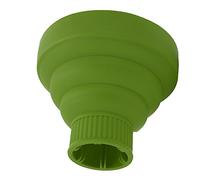 Generic Diffuseur Universel pour Sèche-cheveux, Outil de Coiffure Pliable, adapté aux Voyages, pour des Boucles Parfaites, Résultats Durables en Silicone Souple (GREEN)