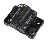 Generic Disjoncteur à Réinitialisation Manuelle DC12V-42V 50A-300A, pour Systèmes Audio de Voiture, Porte-fusible en Ligne étanche (150A)