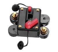 Generic Disjoncteur Automatique du Système Audio de Voiture pour Protection Stéréo 12V-24V DC, Interrupteur de Réinitialisation pour Bateau et Véhicules Marins (B(40A))