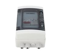 Generic Disjoncteur MCB Interrupteur D'isolation étanche pour Systèmes Solaires Extérieurs, Protection 500 V DC, Installation Facile, 4 Voies, IP65 (32A)