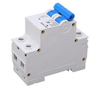 Generic Disjoncteur Miniature DC, Connexion Efficace Améliorée pour Réseau de Panneaux Solaires Photovoltaïques, Solide pour les Circuits DC, 1 X Disjoncteur Miniature (63A)