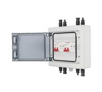 Generic Disjoncteur PV DC 500 V 32 A IP65 avec Boîtier pour Protection Solaire, Protection contre les Surtensions étanche pour Systèmes Solaires Hors Réseau