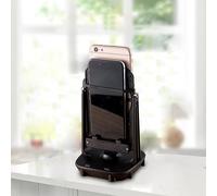 Generic Dispositif de Balançoire de Téléphone, Dispositif de Vibration Automatique Résistant à l'usure pour Smartphones (BLACK)