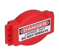 Generic Dispositif de sécurité Réglable pour Verrouillage de Valve pour une Protection Sécurisée des Valves dans les Applications Industrielles, Matériau ABS, Convient aux Volants de 25 Mm à 165 Mm