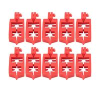 Generic Dispositif de Verrouillage de Disjoncteur D'isolation D'énergie PA, 10 Pièces de Verrouillage à Clipser pour la sécurité, adapté aux Employés dans la Zone D'isolation électrique Industrielle