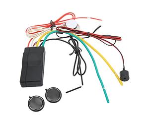 Generic Dispositif D'immobilisation de Voiture sans Fil, Verrouillage du Moteur, Dispositif Anti-détournement, Système D'alarme pour Véhicules 12V avec Alerte Sonore